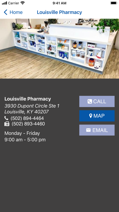Louisville Compounding Screenshot