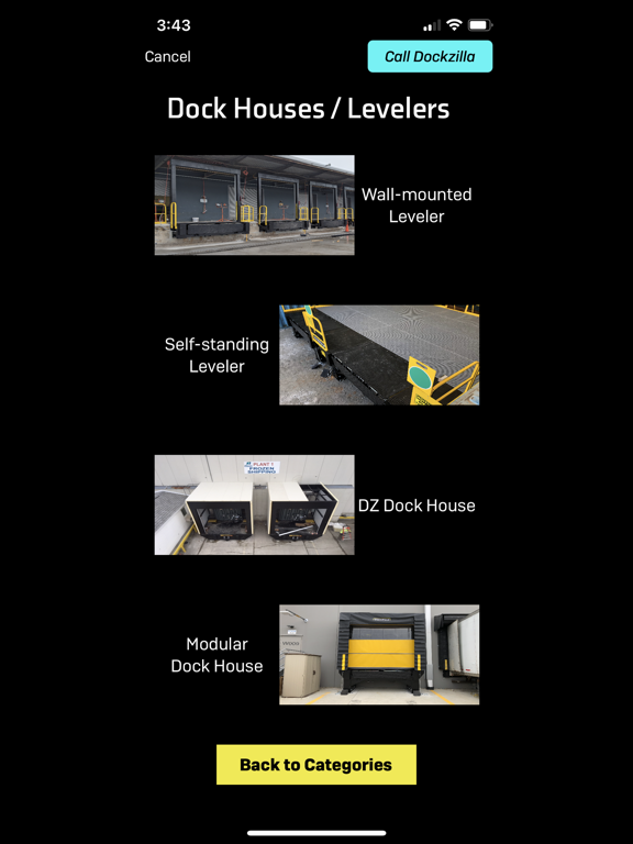 Dockzilla iPad screenshot 1 - Business app