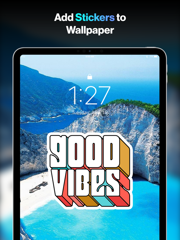Live Wallpaper - Icon Changer iPad screenshot 4 - Entertainment app