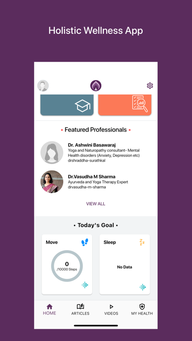 Vivekananda Health Screenshot