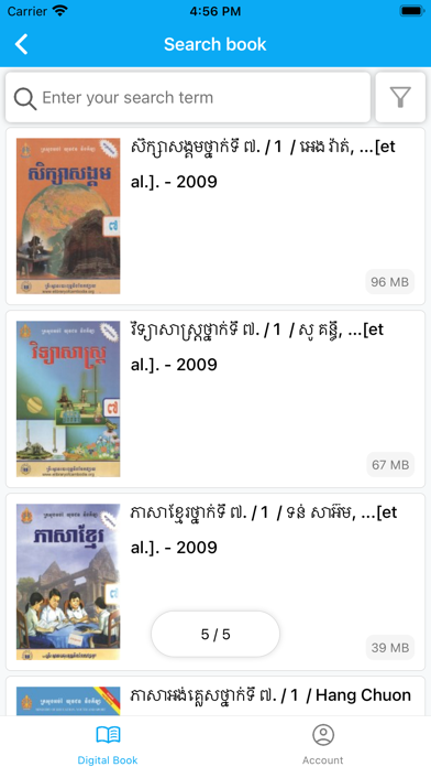 SIS Digital Book Cambodia Screenshot