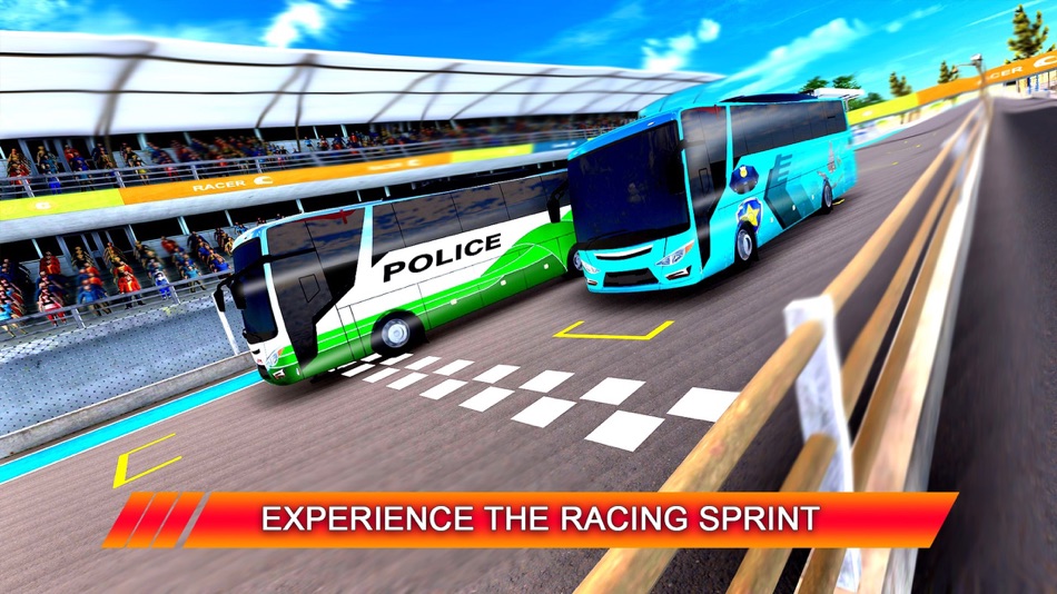 #3. Coach Bus Game: 3D Bus Racing (iOS) 由: Muhammad Imran Akhtar