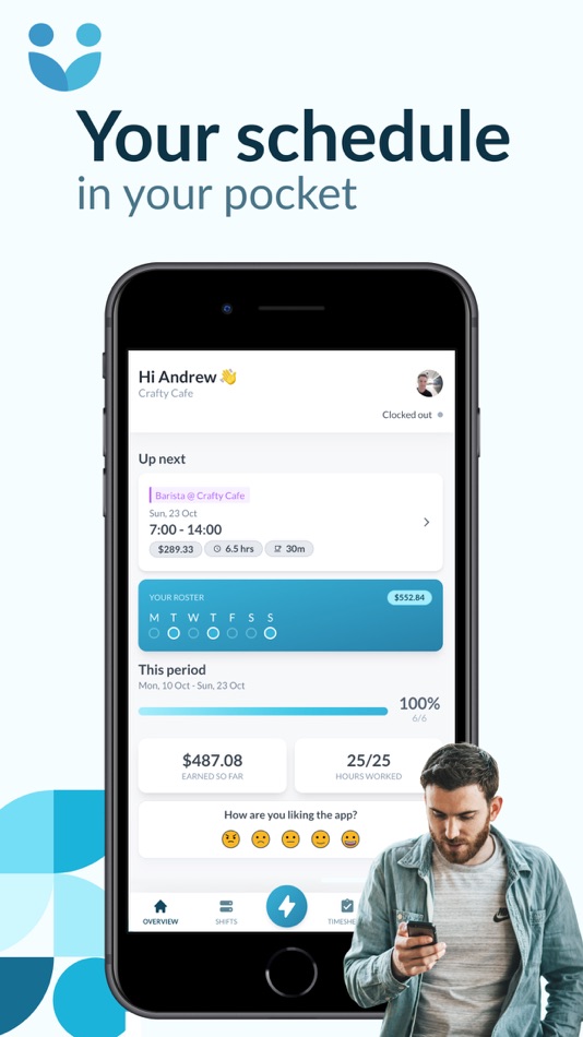 #1. Workforce.com (iOS) 来自: Tanda
