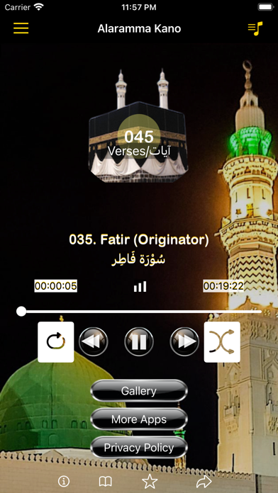 Alaramma Kano Quran MP3 Screenshot