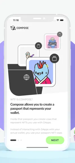 Game screenshot Compose Passport: NFT Identity hack