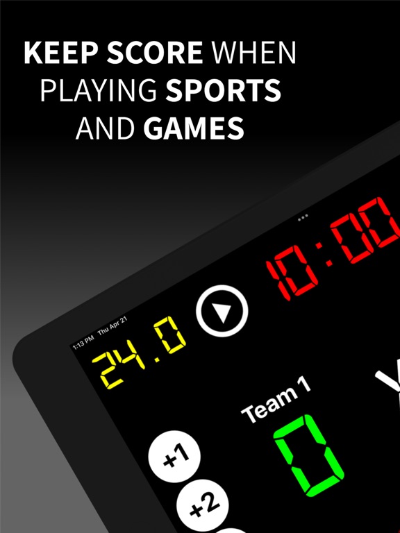 Screenshot #4 pour Virtual Scoreboard - Scores