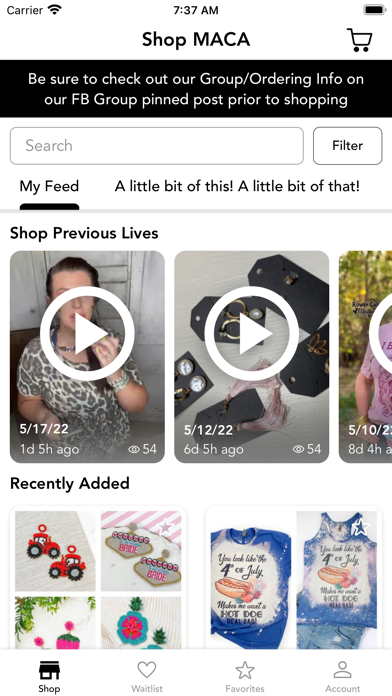 Shop MACA Screenshot