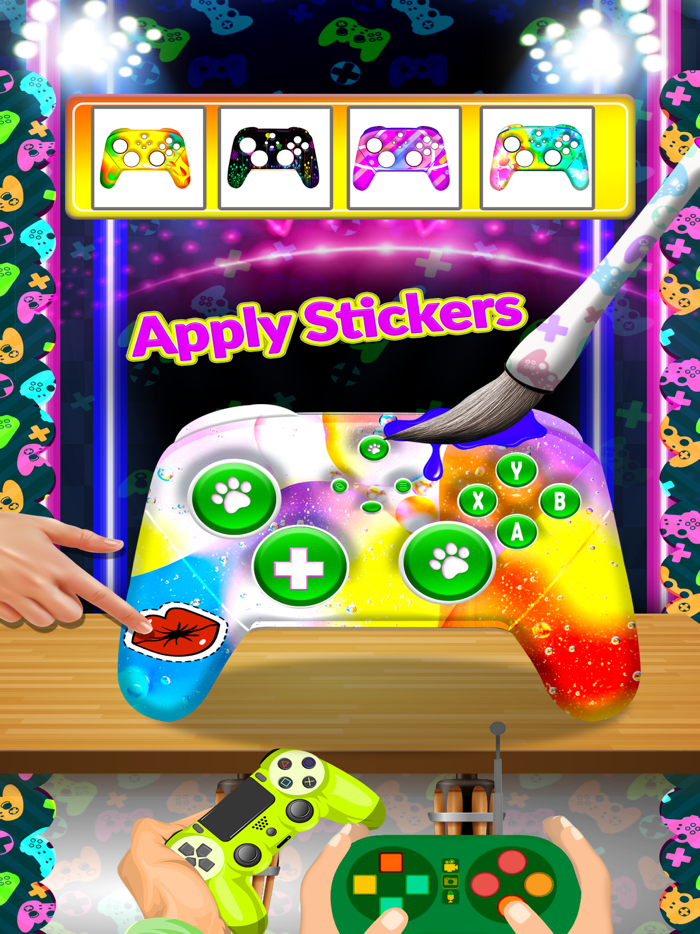 Tie Dye Controller DIY Games