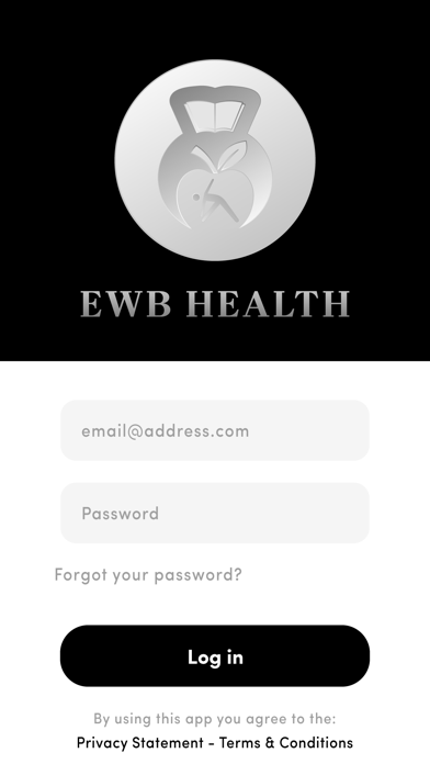 EWB Health Screenshot