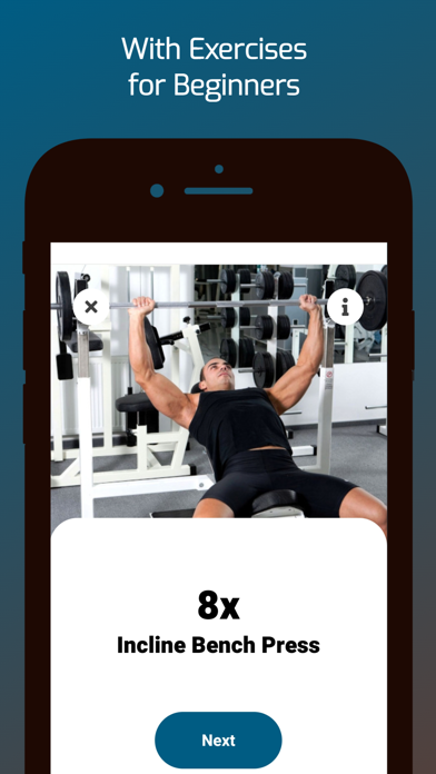 Gym Weight Training Screenshot