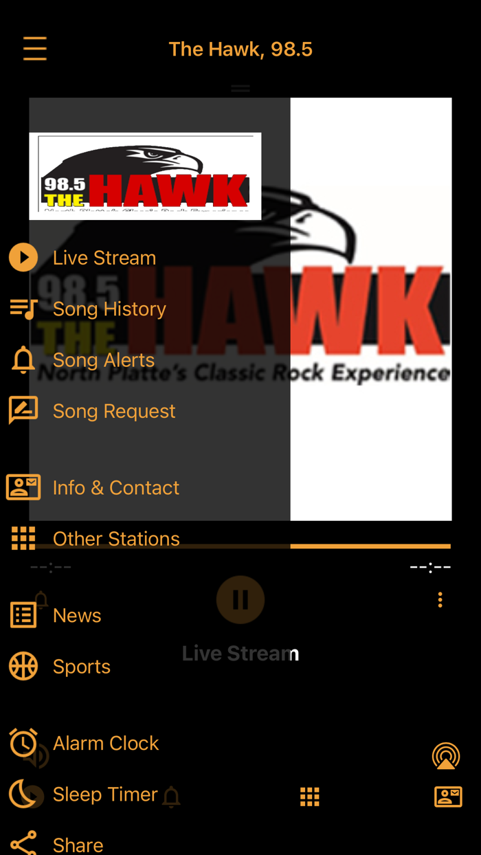 The Hawk 98.5 FM KHAQ