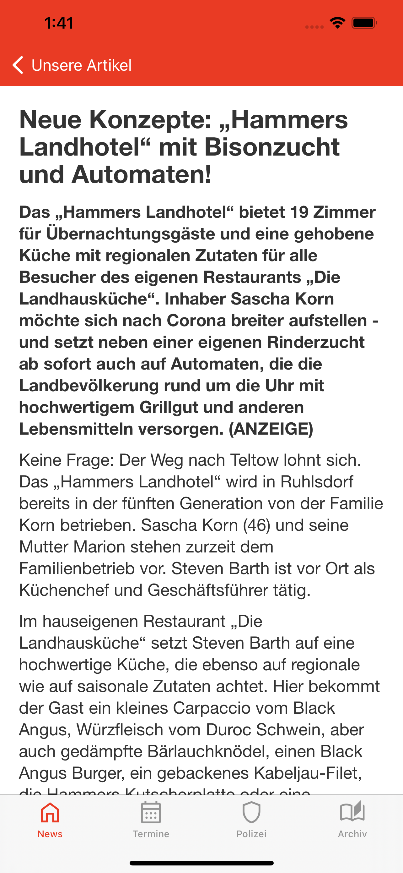 Zehlendorf aktuell