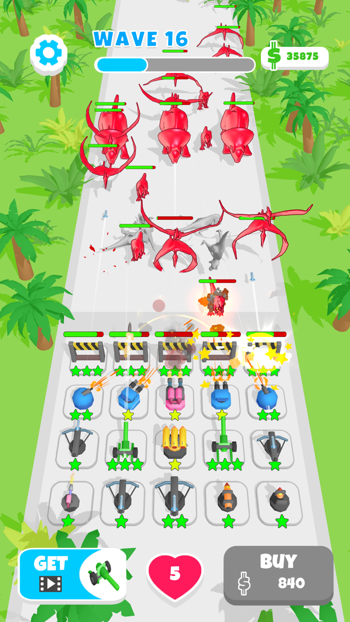 Gun Merge Battle Defense