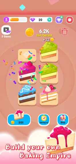 Game screenshot Merge Cake Mania mod apk