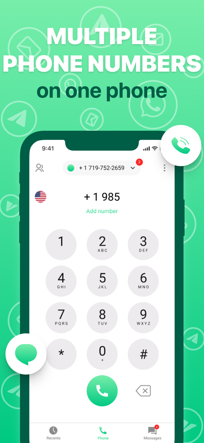 Second Phone Number  Numnow