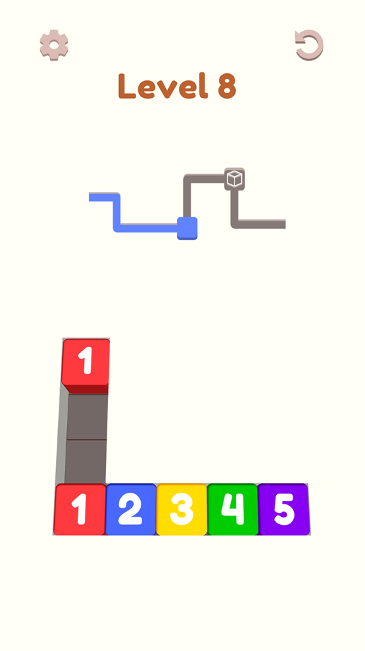 #1. 123 Cubes Number: Merge Game (iOS) By: Luong Vuong