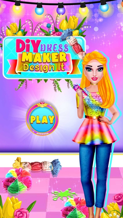 DIY t-shirt design game Screenshot