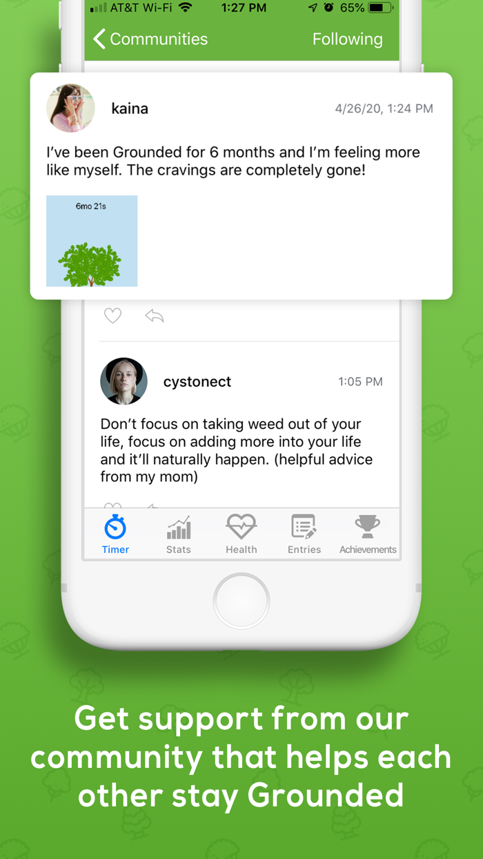 Grounded Quit Weed Smoking