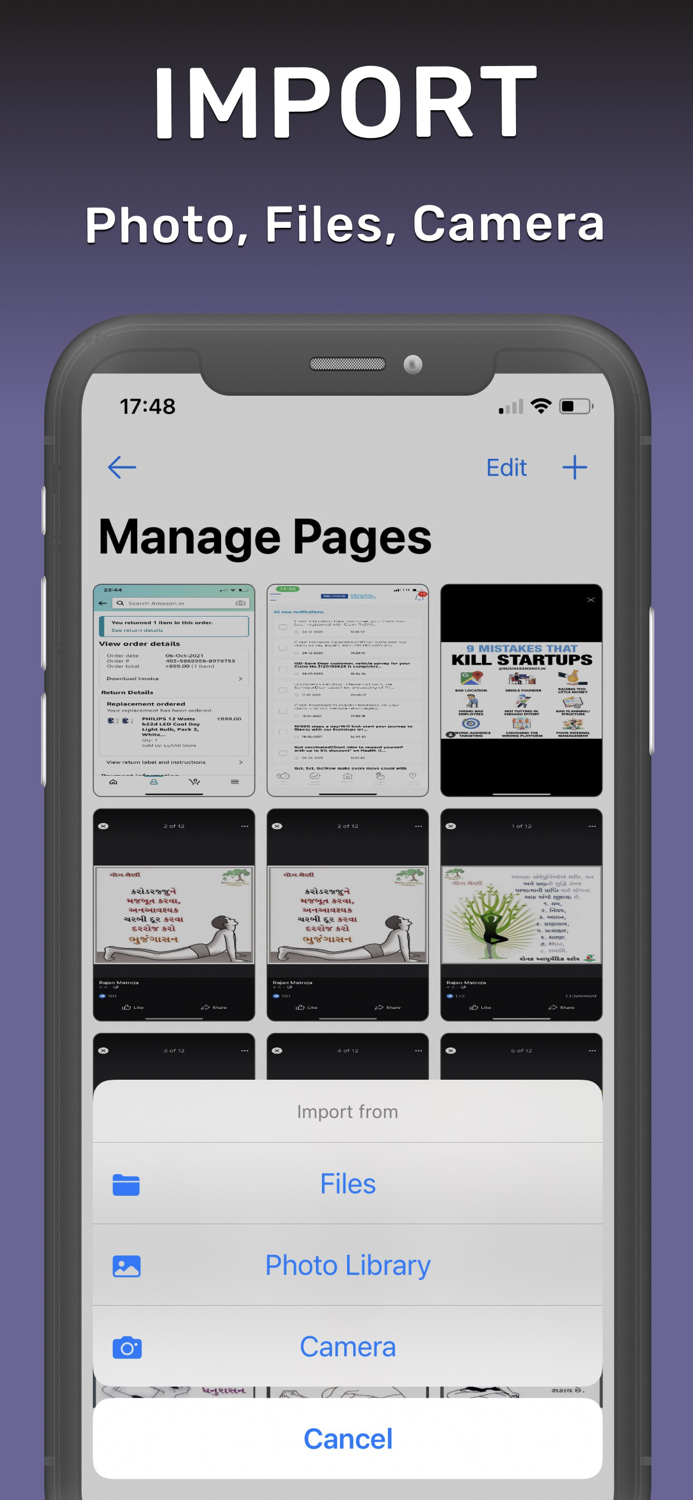PDF Pages Add Delete Export
