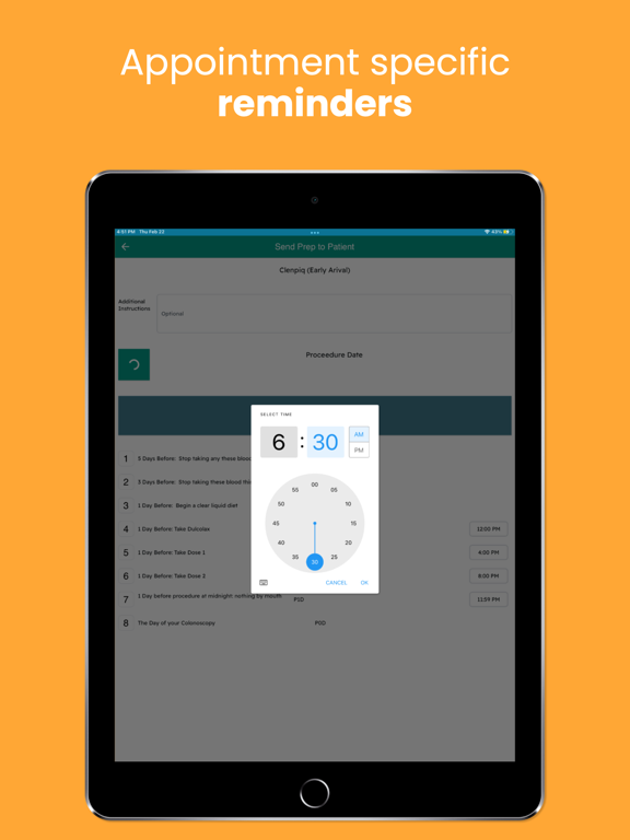 Goodprep iPad screenshot 8 - Medical app