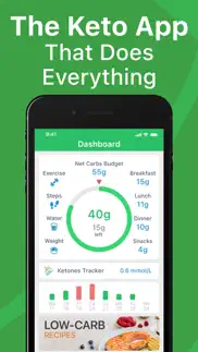 keto diet app - carb genius iphone screenshot 1