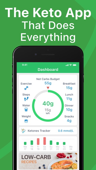 Screenshot #1 pour Keto Diet App - Carb Genius