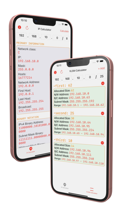 IP Calculations Screenshot