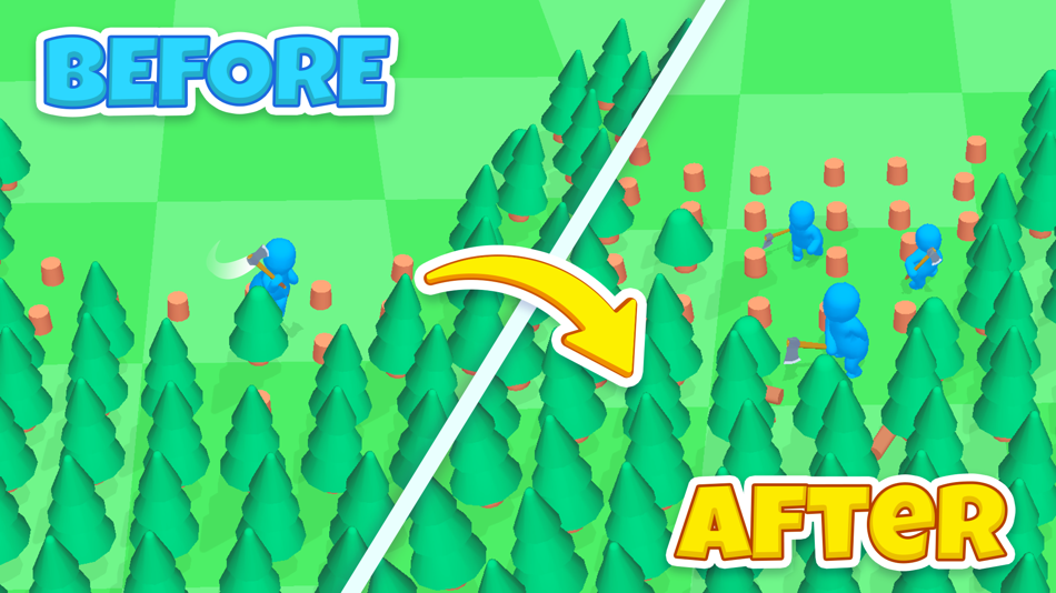 #7. Join Lumberjack: Craft & Build (iOS) 由: AI Games FZ