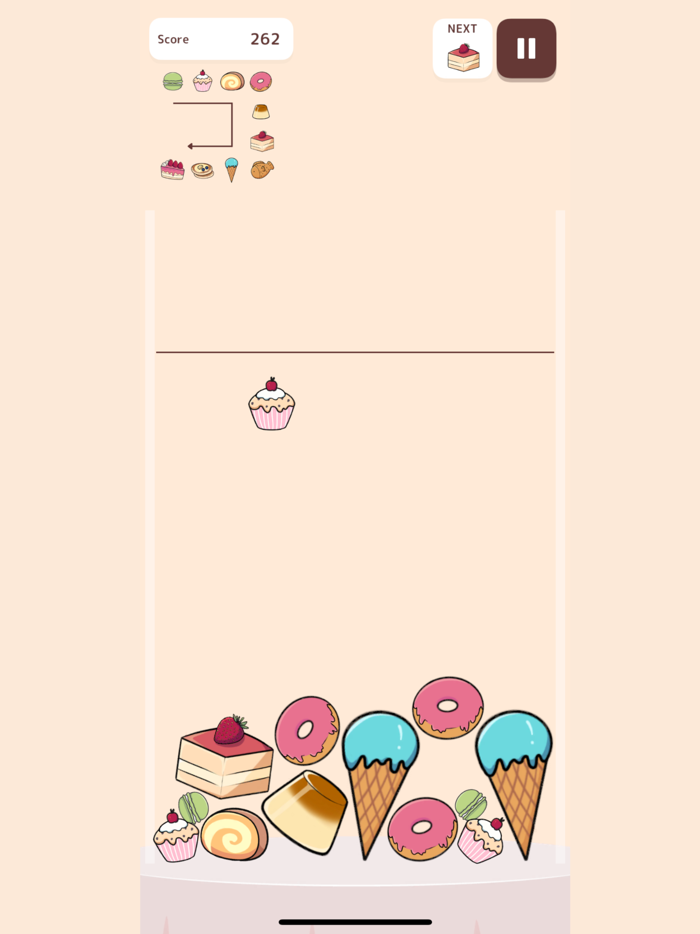 Sweets Game - Fun Merge Game