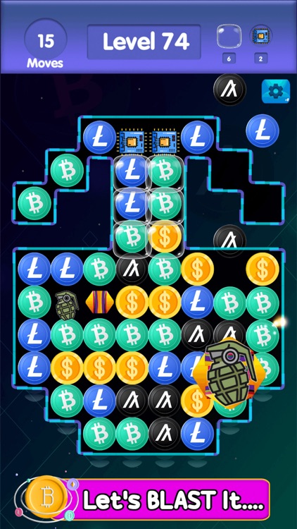 Pop it Crypto Coins Blast Game screenshot-3