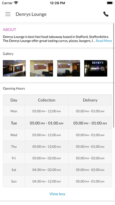 Denrys Lounge Screenshot