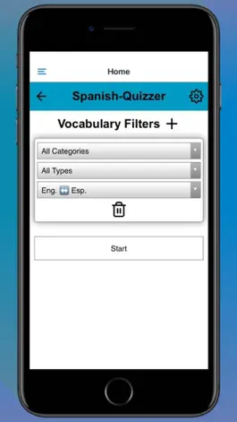 Game screenshot Spanish Quizz apk