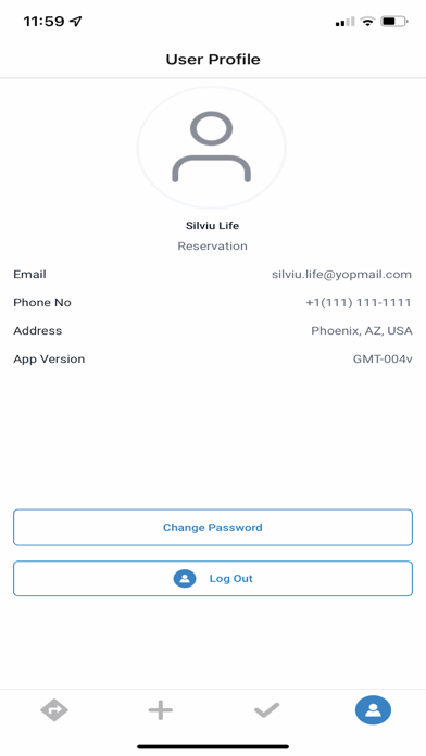 Screenshot 3 of GMT AZ Reservations App