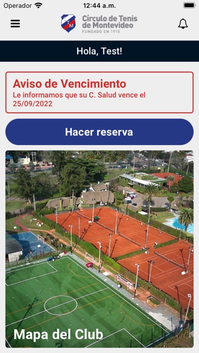 Círculo de Tenis de Montevideo Screenshot