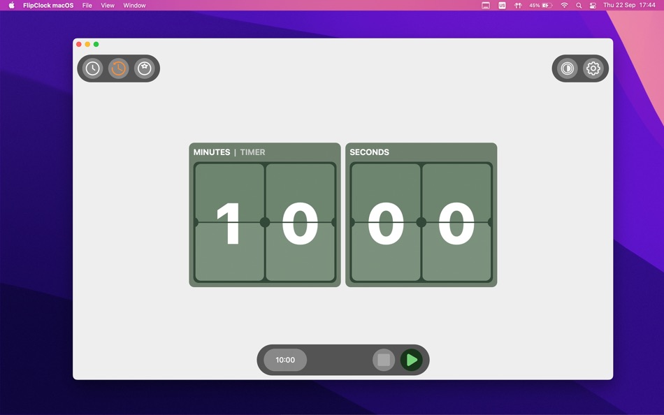 #3. FlipClock: Watch Screensaver (macOS) 由: Vladislav Kovalyov
