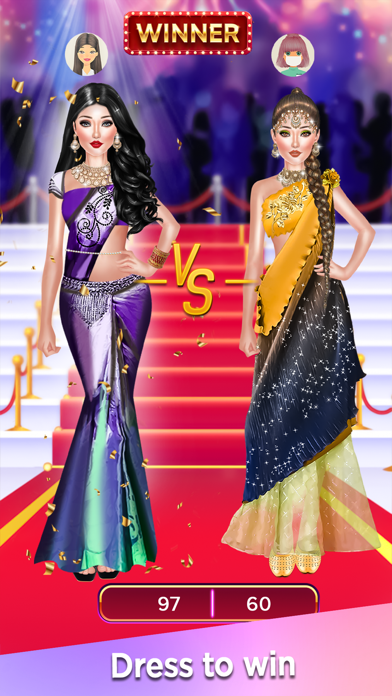 Indian Fashion: Dressup Game Screenshot