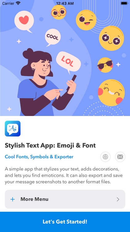 Stylish Text App: Emoji & Font