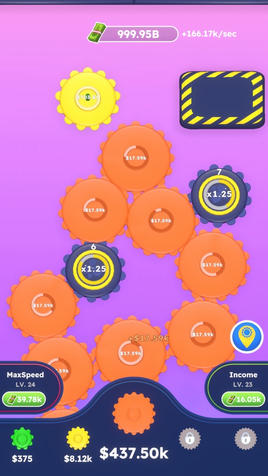#3. Cogs Clicker (iOS) Podle: Ali Said Yuksel