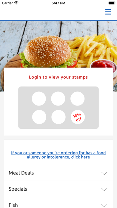 Fox Hollies Fish Bar, Screenshot