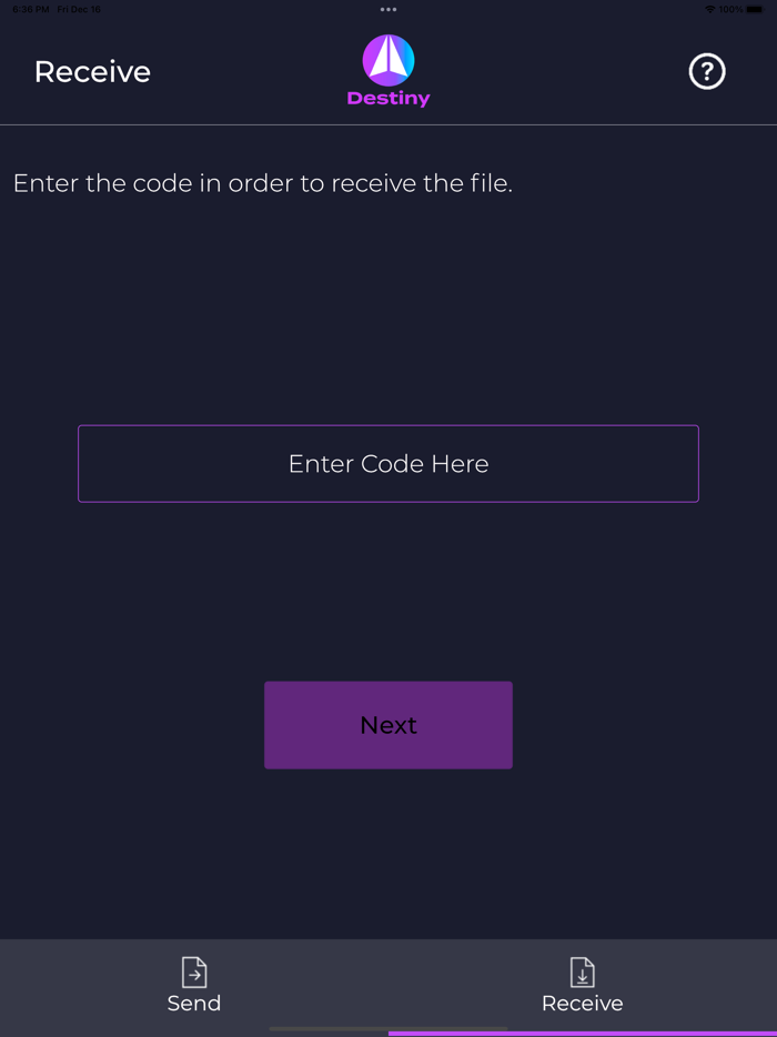 Destiny - Secure File Transfer