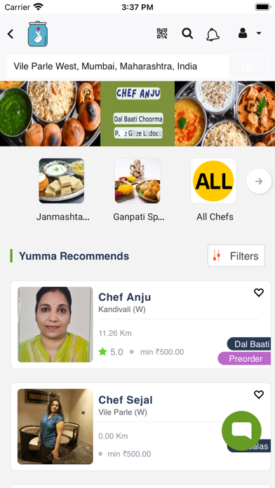 Yumma Food Screenshot