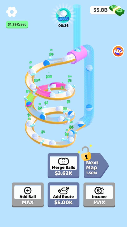 #5. Marble ASMR (iOS) 由: Rollic Games