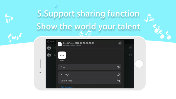 Simplified Notation Piano