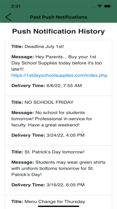 Incarnation Catholic School Screenshot