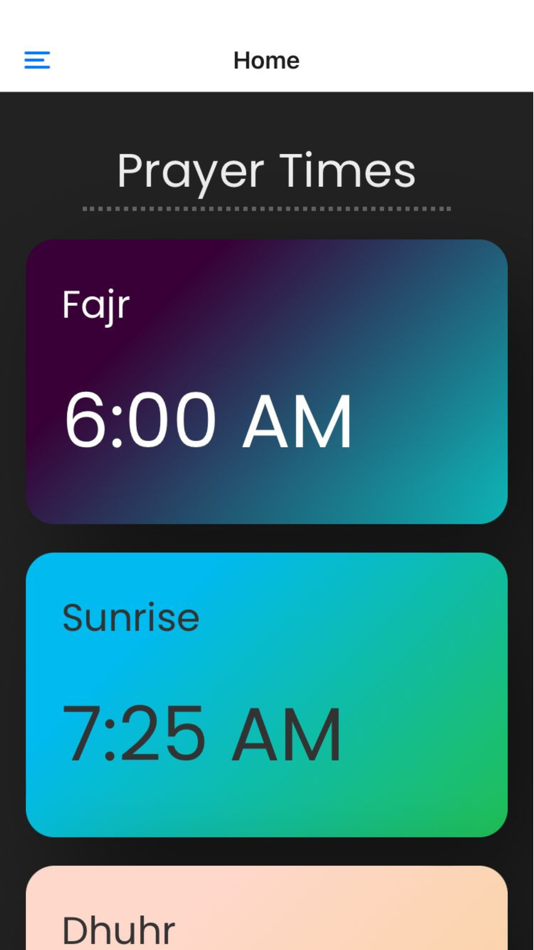 Muslim Prayer Times App - 1.0 - (iOS)