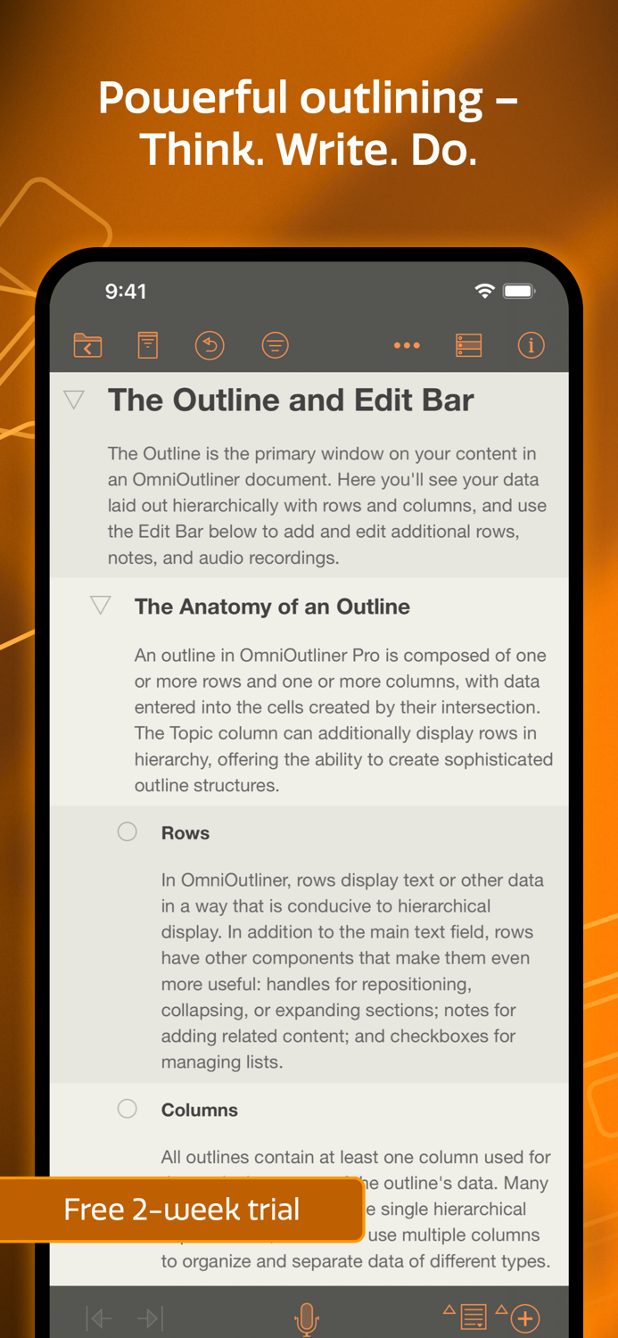 OmniOutliner 3