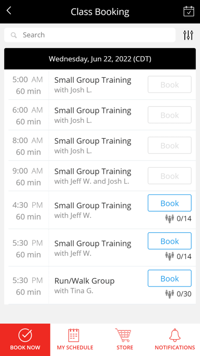 Pulse Personal Training Screenshot