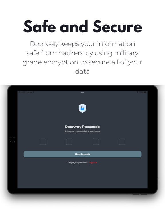 My Doorway iPad screenshot 4 - Social Networking app