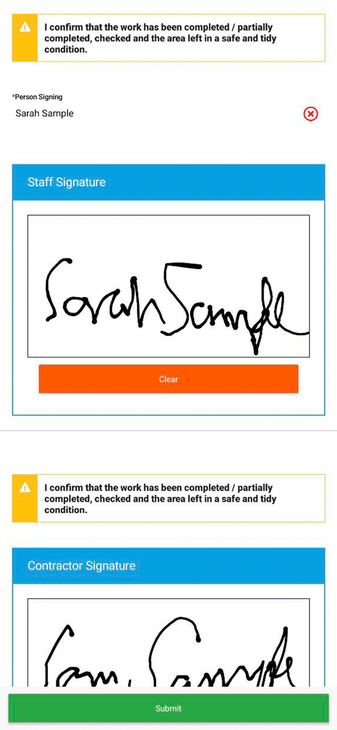 SGW 5D Permits