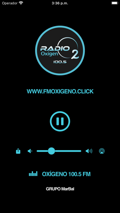 Oxígeno 100.5 FM Screenshot